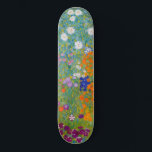 Gustav Klimt - Flower Garden Skateboard<br><div class="desc">Flower Garden - Gustav Klimt in 1905-1907</div>