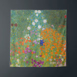 Gustav Klimt - Flower Garden Tapestry<br><div class="desc">Flower Garden - Gustav Klimt in 1905-1907</div>