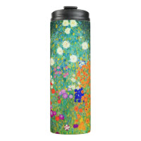 Gustav Klimt Flower Garden