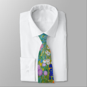 Gustav Klimt - Flower Garden Tie