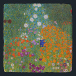 Gustav Klimt - Flower Garden Trivet<br><div class="desc">Flower Garden - Gustav Klimt in 1905-1907</div>