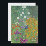Gustav Klimt Flower Garden Vintage Art Nouveau<br><div class="desc">Gustav Klimt Flower Garden Vintage Art Nouveau Painting
1907 Fine Art Painting</div>