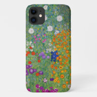 Gustav Klimt Flower Garden Vintage Art Nouveau