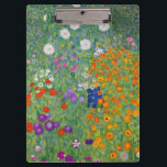 Gustav Klimt Flower Garden Vintage Art Nouveau Clipboard<br><div class="desc">Gustav Klimt Flower Garden Vintage Art Nouveau Painting
1907 Fine Art Painting</div>