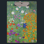 Gustav Klimt Flower Garden Vintage Art Nouveau Clipboard<br><div class="desc">Gustav Klimt Flower Garden Vintage Art Nouveau Painting
1907 Fine Art Painting</div>