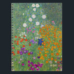 Gustav Klimt Flower Garden Vintage Art Nouveau Notebook<br><div class="desc">Gustav Klimt Flower Garden Vintage Art Nouveau Painting
1907 Fine Art Painting</div>