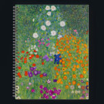 Gustav Klimt Flower Garden Vintage Art Nouveau Notebook<br><div class="desc">Gustav Klimt Flower Garden Vintage Art Nouveau Painting
1907 Fine Art Painting</div>