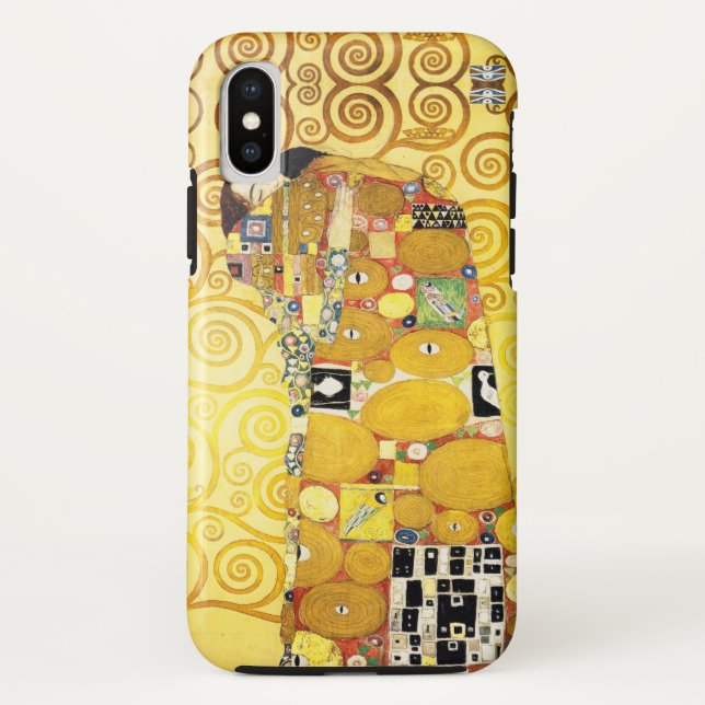 Gustav Klimt Fulfillment Lovers Fine Art Case-Mate iPhone Case (Back)