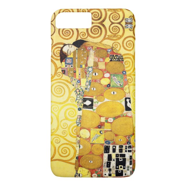 Gustav Klimt Fulfillment Lovers Fine Art Case-Mate iPhone Case (Back)
