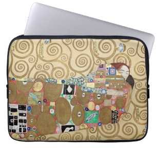 Gustav Klimt Fulfilment Laptop Sleeve