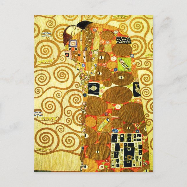 Gustav Klimt Fulfilment Postcard (Front)