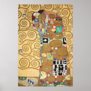 Gustav Klimt - Fulfilment, Stoclet Frieze Poster