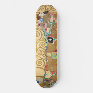 Gustav Klimt - Fulfilment, Stoclet Frieze Skateboard