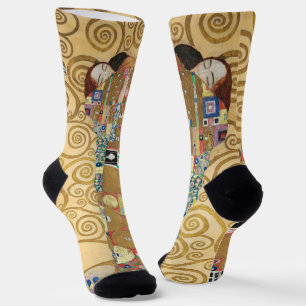 Gustav Klimt - Fulfilment, Stoclet Frieze Socks
