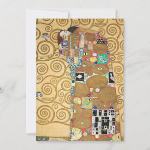Gustav Klimt - Fulfilment, Stoclet Frieze Thank You Card