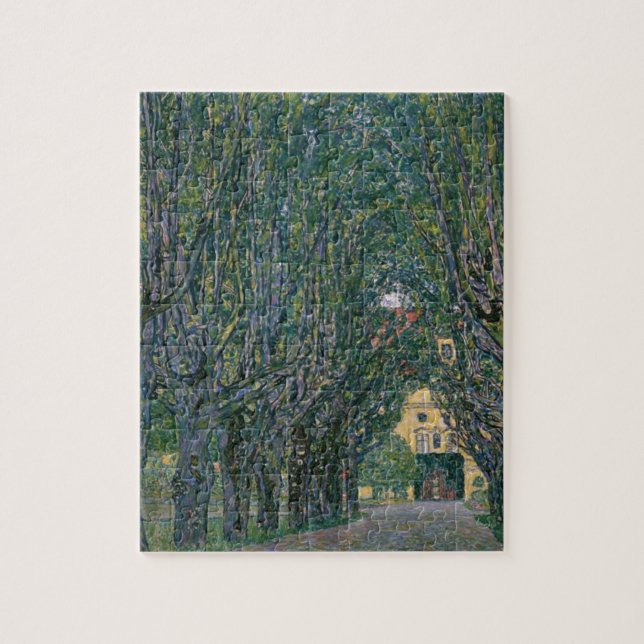 Gustav Klimt - Garden Painting Jigsaw Puzzle (Vertical)