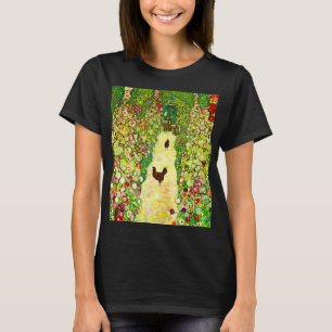 Gustav Klimt Garden with Chickens T-Shirt