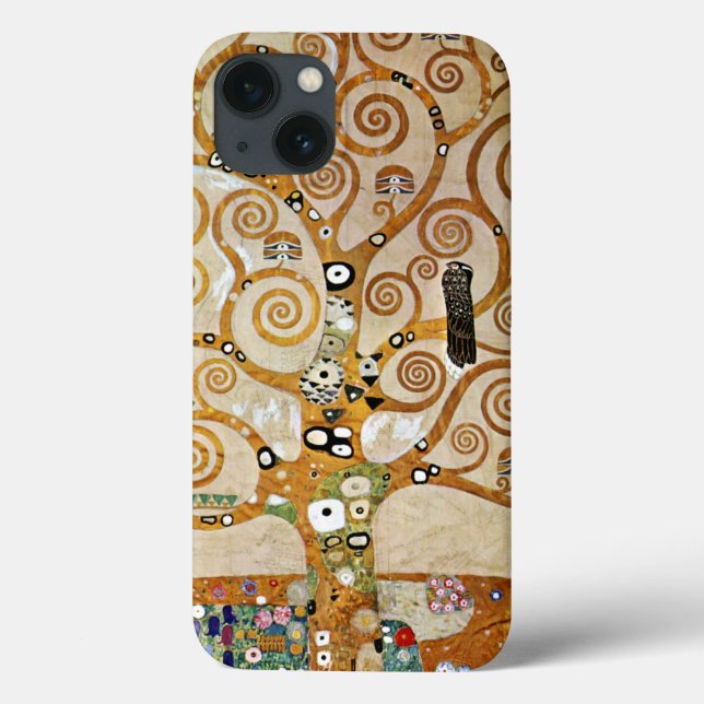 Gustav Klimt Golden Tree of Life with Bird Case-Mate iPhone Case (Back)