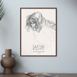 Gustav Klimt Head Woman Profile Beethoven Frieze Poster<br><div class="desc">Gustav Klimt Head Woman Profile Beethoven Frieze Exhibition Print</div>