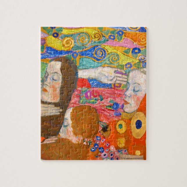 gustav klimt, hope ii jigsaw puzzle (Vertical)
