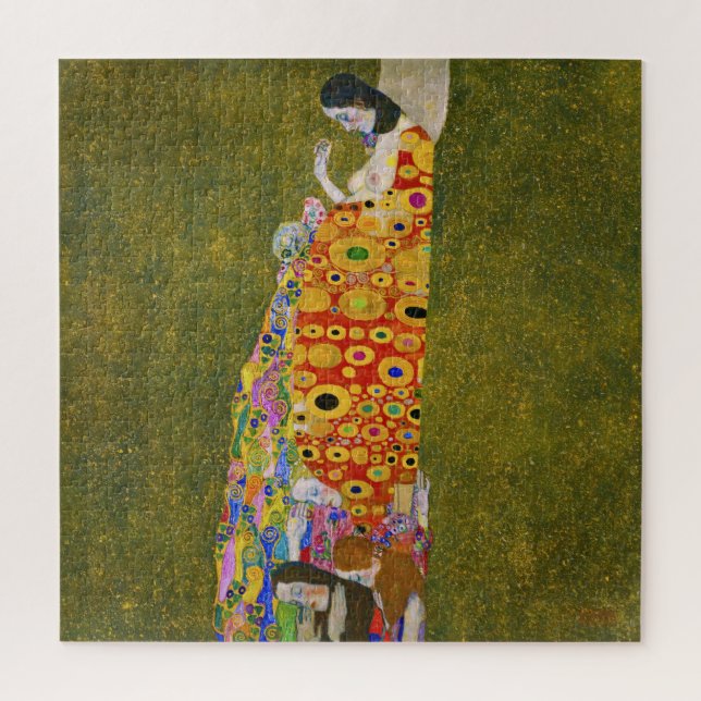 Gustav Klimt - Hope II Jigsaw Puzzle (Vertical)