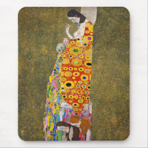 Gustav Klimt , “ Hope, II ” Mouse Mat