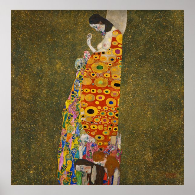 Gustav Klimt - Hope Poster (Front)