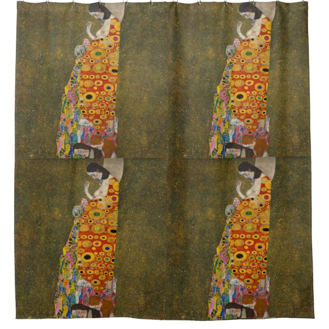 Gustav Klimt - Hope Shower Curtain (Front)