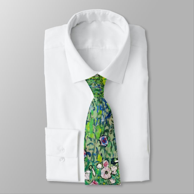 Gustav Klimt - Horticultural Landscape and Hilltop Tie (Tied)