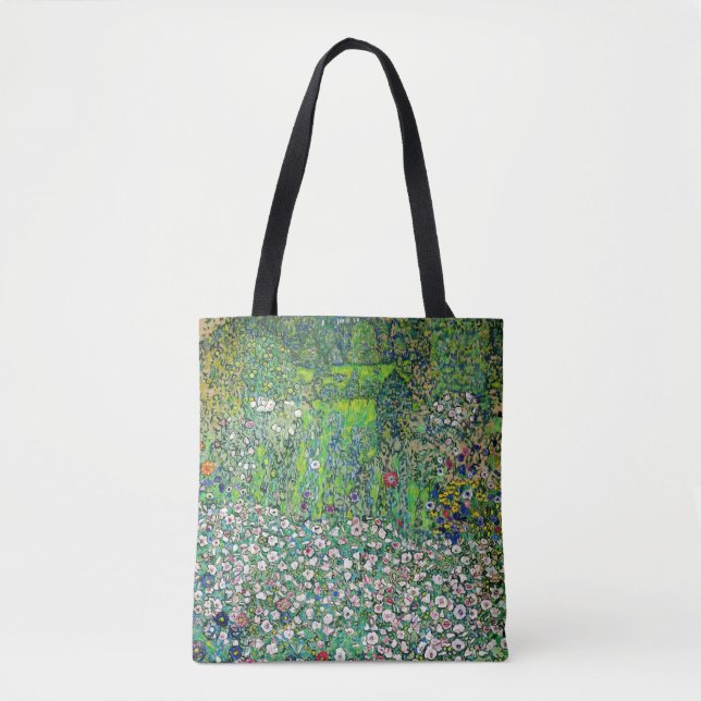 Gustav Klimt - Horticultural Landscape and Hilltop Tote Bag (Front)