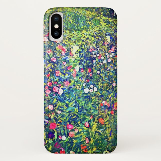Gustav Klimt Italian Garden Case-Mate iPhone Case (Back)