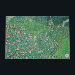 Gustav Klimt - Italian Garden Landscape Doormat<br><div class="desc">Italian Garden Landscape / Italian Horticultural Landscape - Gustav Klimt,  Oil on Canvas,  1913</div>