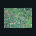 Gustav Klimt - Italian Garden Landscape Fleece Blanket<br><div class="desc">Italian Garden Landscape / Italian Horticultural Landscape - Gustav Klimt,  Oil on Canvas,  1913</div>