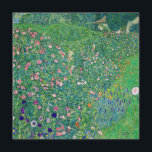 Gustav Klimt - Italian Garden Landscape Invitation<br><div class="desc">Italian Garden Landscape / Italian Horticultural Landscape - Gustav Klimt,  Oil on Canvas,  1913</div>