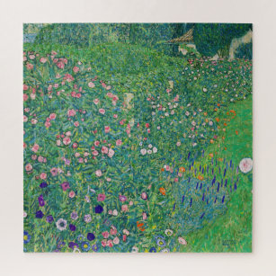 Gustav Klimt - Italian Garden Landscape Jigsaw Puzzle