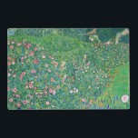 Gustav Klimt - Italian Garden Landscape Laminated Place Mat<br><div class="desc">Italian Garden Landscape / Italian Horticultural Landscape - Gustav Klimt,  Oil on Canvas,  1913</div>