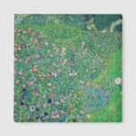 Gustav Klimt - Italian Garden Landscape Magnet<br><div class="desc">Italian Garden Landscape / Italian Horticultural Landscape - Gustav Klimt,  Oil on Canvas,  1913</div>