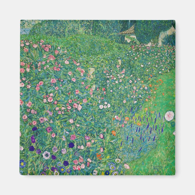 Gustav Klimt - Italian Garden Landscape Magnet (Front)