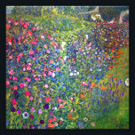 Gustav Klimt Italian Garden Landscape Photo Print<br><div class="desc">Photo Print featuring Gustav Klimt’s oil painting Italian Garden Landscape (1913). A beautiful garden of colorful flowers: red,  white,  pink,  purple. A great gift for fans of Art Nouveau and Austrian art.</div>