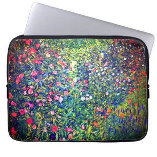 Gustav Klimt Italian Garden Laptop Sleeve