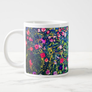 Gustav Klimt Italian Garden Large Coffee Mug