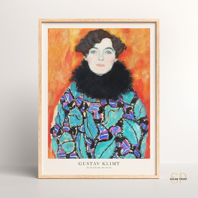 Gustav Klimt Johanna Staude Painting Art Print (Creator Uploaded)