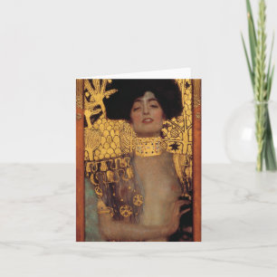 Gustav Klimt Judith Note Card