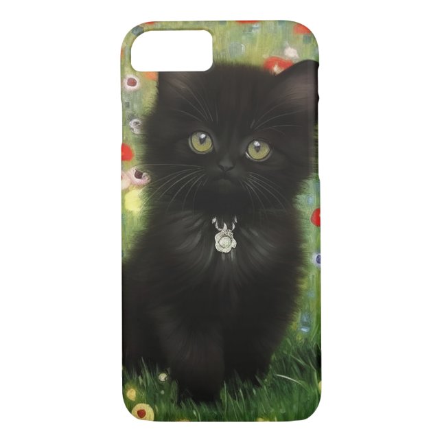 Gustav Klimt Kitten Case-Mate iPhone Case (Back)