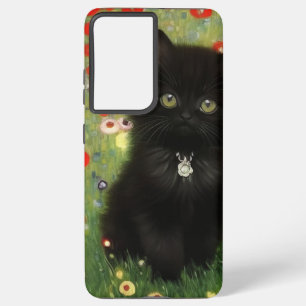 Gustav Klimt Kitten Samsung Galaxy Case