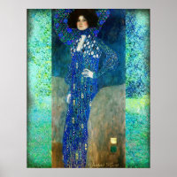 klimt blue