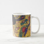 Gustav Klimt Lady with a Fan  Art Nouveau Coffee Mug<br><div class="desc">Gustav Klimt's "Lady with a Fan" is a mesmerising portrait that captures the essence of the Jugendstil and Art Nouveau movements. The painting features a regal woman, her gaze direct and confident, holding an ornate fan in her hand. She is adorned in a dress that is a symphony of rich...</div>