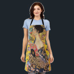 Gustav Klimt - Lady with Fan Apron<br><div class="desc">Lady with Fan - Gustav Klimt,  Oil on Canvas,  1917-1918</div>