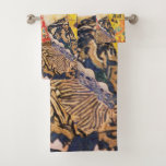 Gustav Klimt Lady With Fan Bath Towel Set<br><div class="desc">Gustav Klimt Lady With Fan</div>