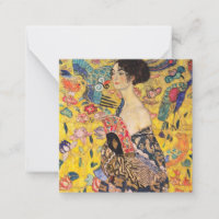 Gustav Klimt - Lady with Fan